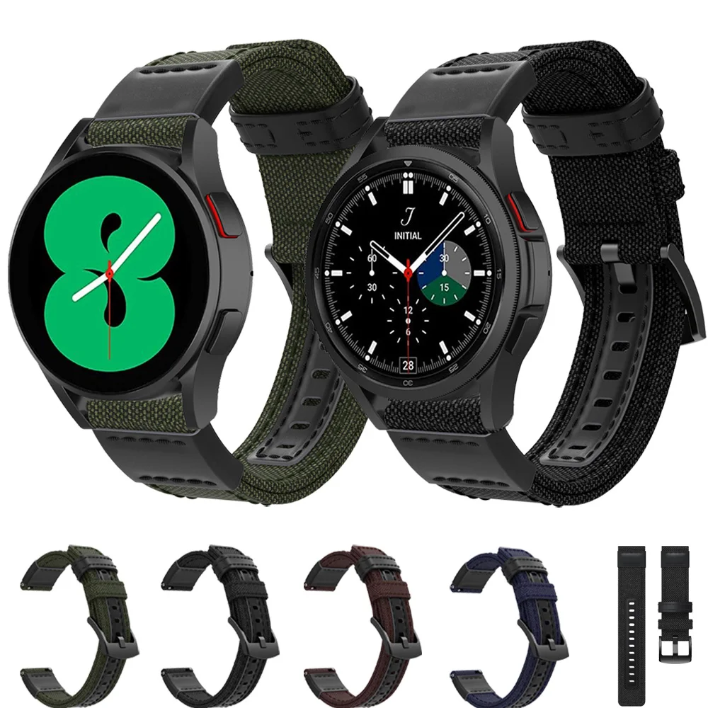Ремешок тканый нейлоновый для наручных часов, браслет для Samsung galaxy Watch 4 40 мм 44 мм, Classic 42 мм 46 мм, брезентовый браслет, 20 мм
Ремешок тканый нейлоновый для наручных часов, браслет для Samsung galaxy Watch 4 40 мм 44 мм, Classic 42 мм 46 мм, брезентовый браслет, 20 мм