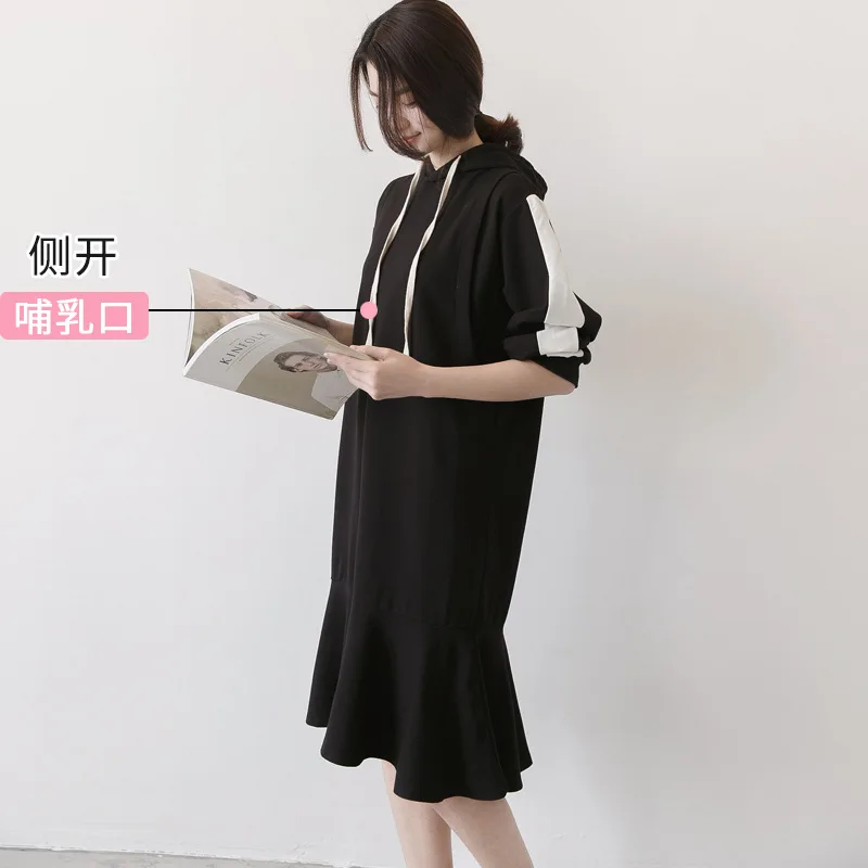 Gray/Black Stripe Pregnant Women Knitting Dress Casual Breastfeeding Maternity Sweater Dress Pregnancy Knitted Nursing Dress Hot
Gray/Black Stripe Pregnant Women Knitting Dress Casual Breastfeeding Maternity Sweater Dress Pregnancy Knitted Nursing Dress Hot