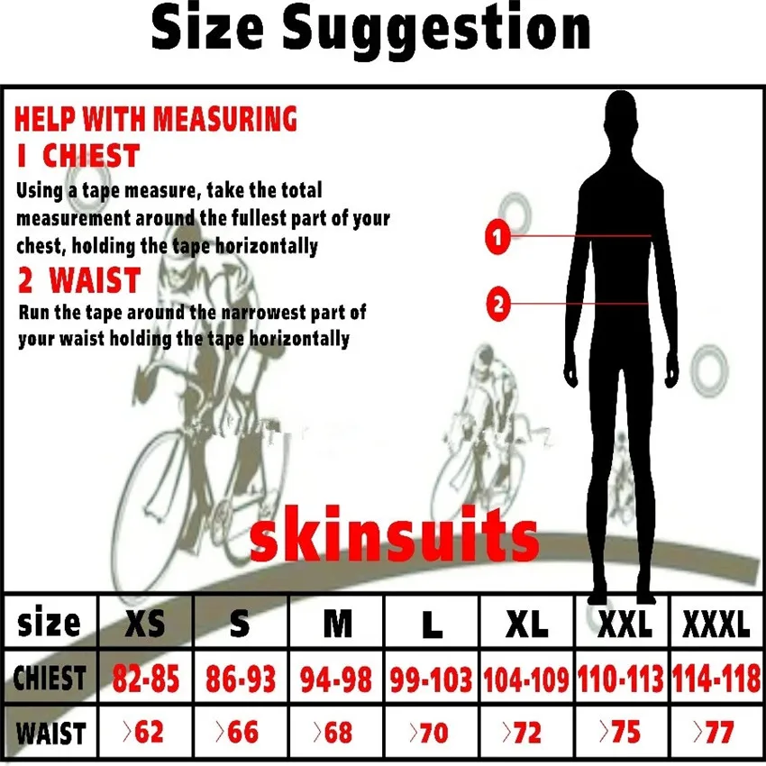 Xbionicful Men Skinsuit Cycling Jersey Triathlon Suits Maillot Hombre Breathable Bicycle Jumpsuit Mtb Professional Cycling Wear