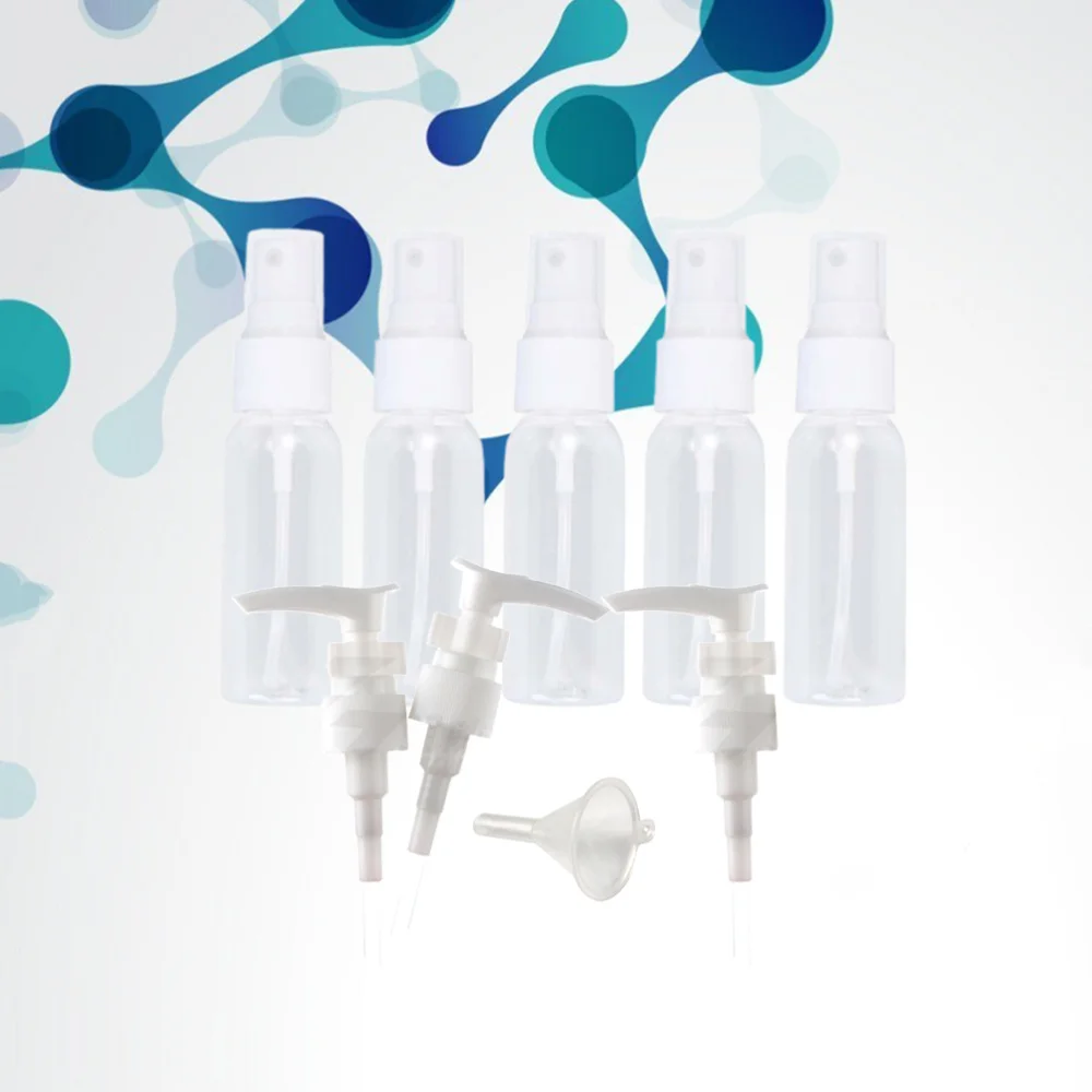 1 Set of Spray Bottle Makeup Empty Bottle Press Pump Bottle Cosmetics Container Subpackaging Bottle White (100ml)
1 Set of Spray Bottle Makeup Empty Bottle Press Pump Bottle Cosmetics Container Subpackaging Bottle White (100ml)