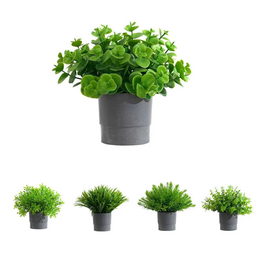 Simulation Grass No Watering Decorative Green Fadeless PVC Artificial Bonsai Plants for Home 
Simulation Grass No Watering Decorative Green Fadeless PVC Artificial Bonsai Plants for Home