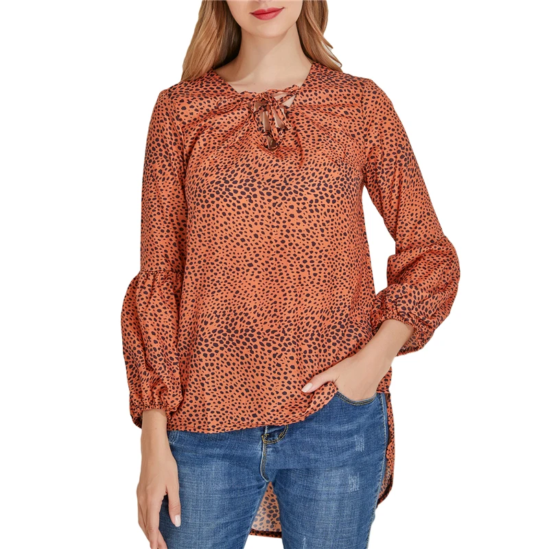 Spring Autumn Women Shirts Casual Vintage Printed Chiffon Shirt Long Sleeve Leopard Shirts Loose Plus Size Clothing For Ladies
Spring Autumn Women Shirts Casual Vintage Printed Chiffon Shirt Long Sleeve Leopard Shirts Loose Plus Size Clothing For Ladies