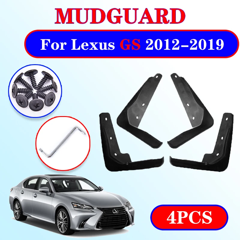 for Lexus GS GS200 GS250 GS300 GS350 GS450 L10 2012~2019 Mudflap Fender Mud Flaps Guard Splash Flap Mudguards Accessories 2015
for Lexus GS GS200 GS250 GS300 GS350 GS450 L10 2012~2019 Mudflap Fender Mud Flaps Guard Splash Flap Mudguards Accessories 2015