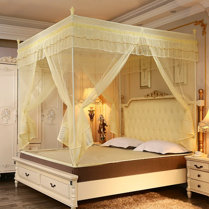 Princess Mosquito Net with Bed Canopy Free Installation Mosquito Net King Size Bed Tent for Adults Klamboe Bed Linings BS50WZ
Princess Mosquito Net with Bed Canopy Free Installation Mosquito Net King Size Bed Tent for Adults Klamboe Bed Linings BS50WZ