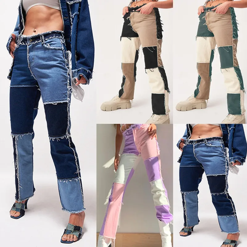 Jeans Women 2021 New Women's Pants European And American Style Retro Brown Pocket High Waist Straight Pants Women's Casual Pants
Jeans Women 2021 New Women's Pants European And American Style Retro Brown Pocket High Waist Straight Pants Women's Casual Pants