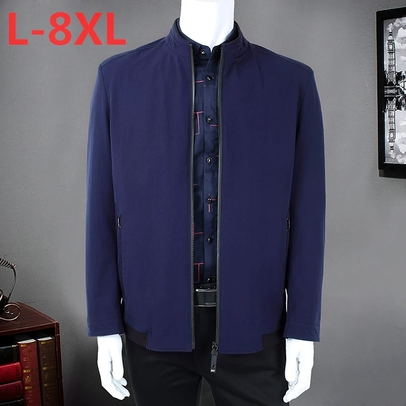 plus size 8XL 7XL 6XL 5xl 4xl Men's spring and autumn New Casual Jacket High Quality Spring Regular Slim Jacket Coat Male
plus size 8XL 7XL 6XL 5xl 4xl Men's spring and autumn New Casual Jacket High Quality Spring Regular Slim Jacket Coat Male