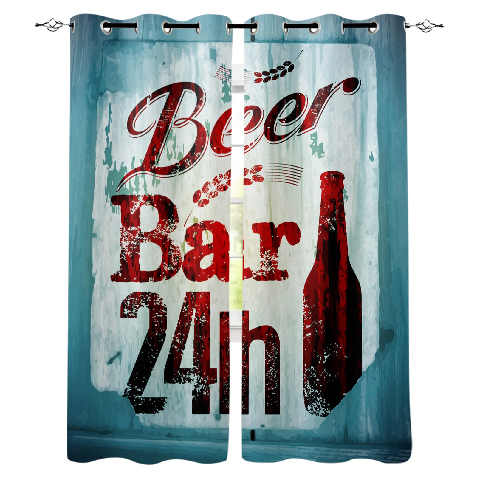 Beer Bottle Digital Alphabet Retro Curtains for Living Room Bedroom Kitchen Window Treatment Curtain Home Decoration
Beer Bottle Digital Alphabet Retro Curtains for Living Room Bedroom Kitchen Window Treatment Curtain Home Decoration