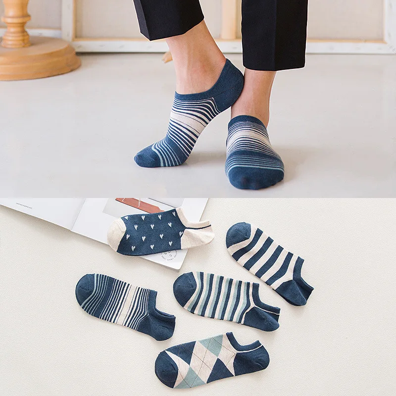 10 Pieces/ Lot Plus Size Sports Men's Sock Spring Summer Breathable Fitted Striped Patchwork Ankle Socks Gifts for Men Meias
10 Pieces/ Lot Plus Size Sports Men's Sock Spring Summer Breathable Fitted Striped Patchwork Ankle Socks Gifts for Men Meias