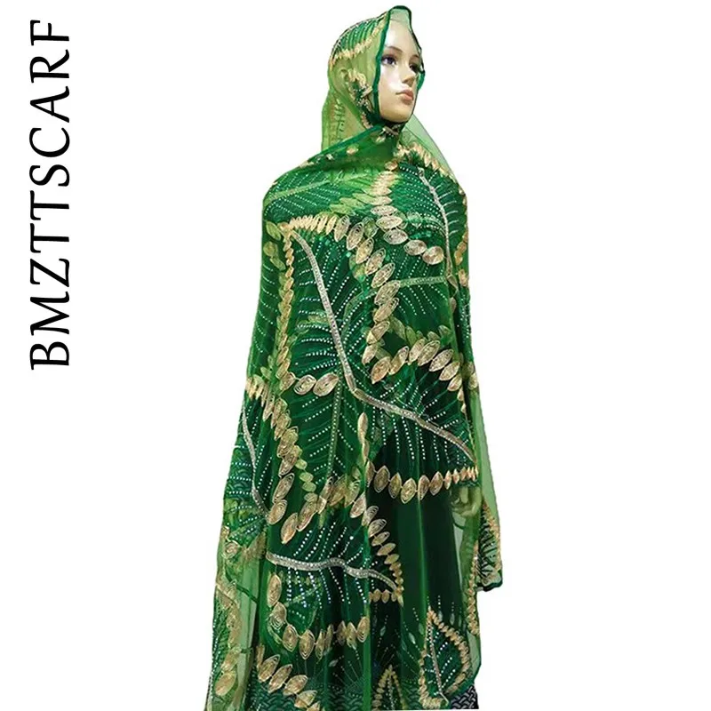 Newest African Women Hijab Scarfs Leaf Design Big Embroidery Soft Net Scarf Breathe Material Summer Scarfs FACTORY PRICE BM803
Newest African Women Hijab Scarfs Leaf Design Big Embroidery Soft Net Scarf Breathe Material Summer Scarfs FACTORY PRICE BM803