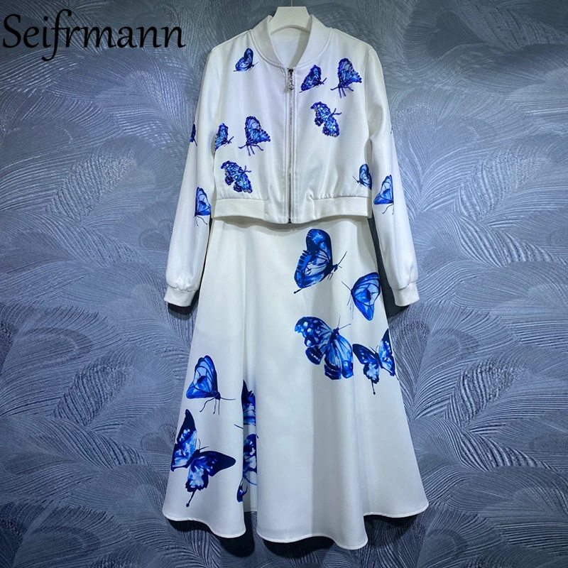 Seifrmann New 2021 Autumn Women Fashion Runway Party A-Line Dress Lantern Sleeve Straight Coat Sleeveless Crystal Print Dresses
Seifrmann New 2021 Autumn Women Fashion Runway Party A-Line Dress Lantern Sleeve Straight Coat Sleeveless Crystal Print Dresses
