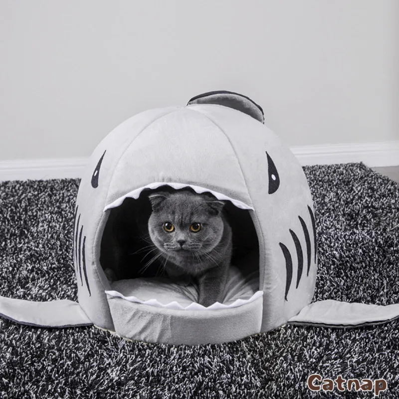 Deep Comfort Cat's Pets Tent Shape Cozy Cave Beds Indoor Cats Pet Bed In House For Four Seasons Universal Shark Cat And Kennel
Deep Comfort Cat's Pets Tent Shape Cozy Cave Beds Indoor Cats Pet Bed In House For Four Seasons Universal Shark Cat And Kennel