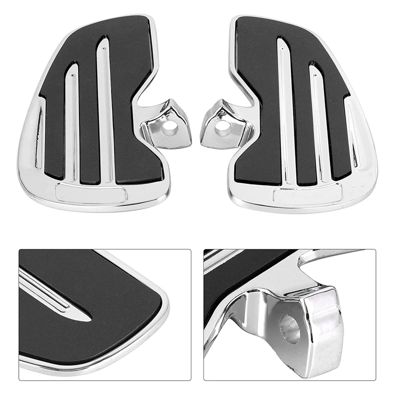 Motorcycle Footpeg Aluminum Front Rider Floorboards Foot Pegs Footboard Accessory Kit for Indian Scout/Sixty/Bobber 2015 
Motorcycle Footpeg Aluminum Front Rider Floorboards Foot Pegs Footboard Accessory Kit for Indian Scout/Sixty/Bobber 2015