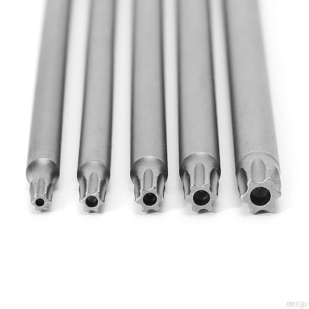5 Pcs/Set 150mm T10-T30 Long Magnetic Torx Electric Screwdriver Drill Bits Kit With High Hardness High Quality
5 Pcs/Set 150mm T10-T30 Long Magnetic Torx Electric Screwdriver Drill Bits Kit With High Hardness High Quality