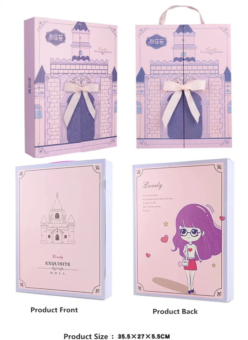 6pcs/set 16 CmBJD Doll 13 Joint Movable Princess Doll 1/12 DIY Fashion Dress Up Birthday Gift Girl Child Toy Birthday Gift Box
6pcs/set 16 CmBJD Doll 13 Joint Movable Princess Doll 1/12 DIY Fashion Dress Up Birthday Gift Girl Child Toy Birthday Gift Box