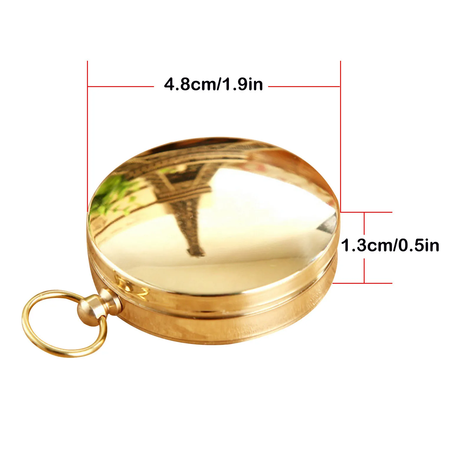 Pure flash Clamshell Compass With Luminous Pocket Watch Compass Portable Outdoor Multi-Function Metal Measuring Ruler Tool
Pure flash Clamshell Compass With Luminous Pocket Watch Compass Portable Outdoor Multi-Function Metal Measuring Ruler Tool
