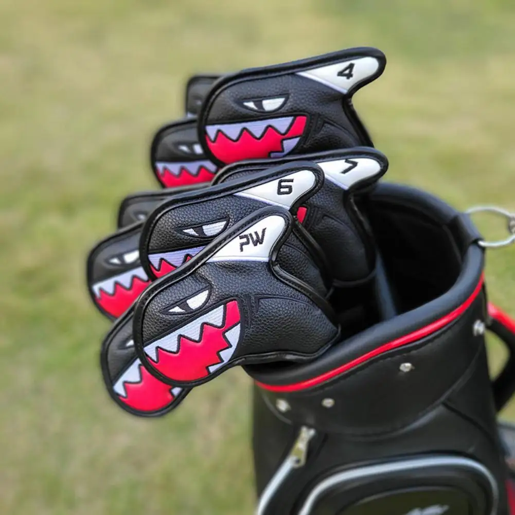 Golf Digital Gradient Iron Head Cover Iron Head Wedge Copper 4-9 Asp Cartoon Lazy Cat Shark Variety of Golf Club Protectors
Golf Digital Gradient Iron Head Cover Iron Head Wedge Copper 4-9 Asp Cartoon Lazy Cat Shark Variety of Golf Club Protectors