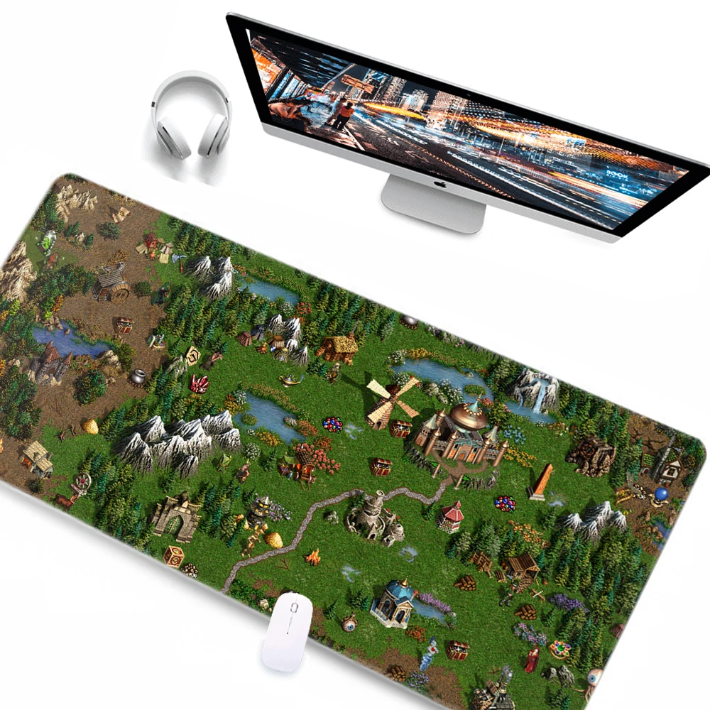 Heroes of Might and Magic Office Gamer Soft Mouse Pad 90x40cm Anime XXL Gaming Laptop Keyboard Mouse Mats For Playing Game CSGO
Heroes of Might and Magic Office Gamer Soft Mouse Pad 90x40cm Anime XXL Gaming Laptop Keyboard Mouse Mats For Playing Game CSGO