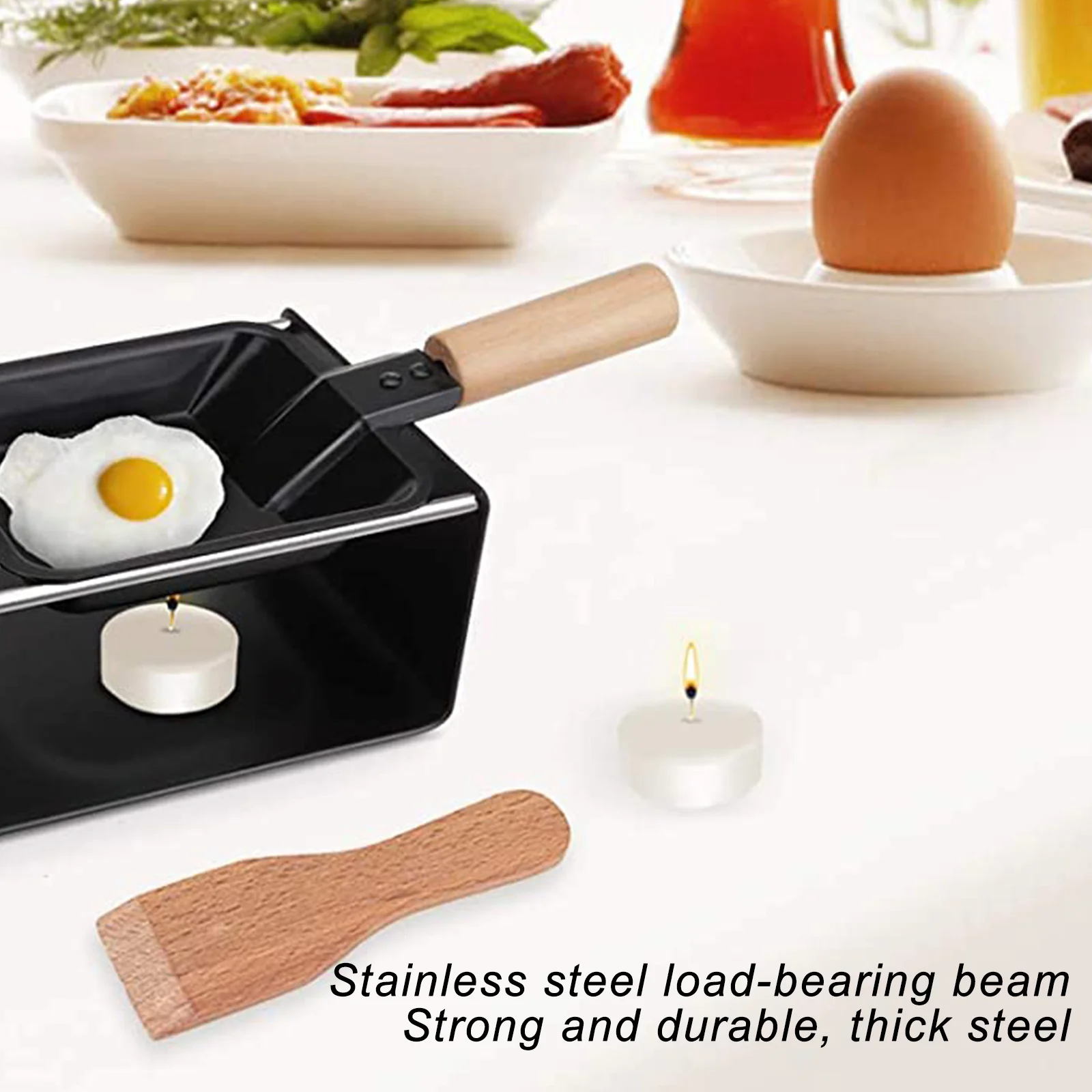 Cheese Melter Raclette Grill Mini Non-Stick Cheese Baking Pans Melting Bakeware Dishes with Wooden Handle Oven Plate Accessory
Cheese Melter Raclette Grill Mini Non-Stick Cheese Baking Pans Melting Bakeware Dishes with Wooden Handle Oven Plate Accessory