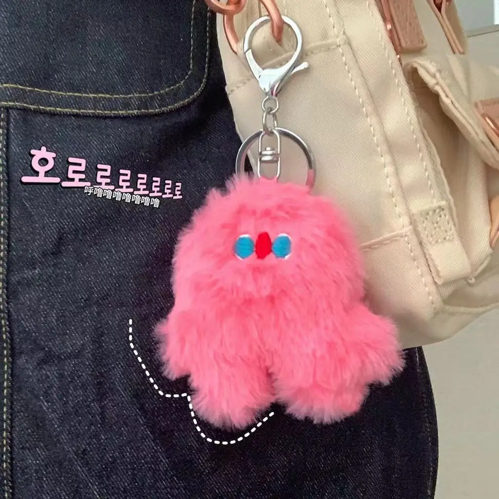 Cute Plush Monster Keychain Purple Pink Green Blue Yellow 5 Colors Little Doll Pendant Couple Keychain Phone Bags Car Accessory
Cute Plush Monster Keychain Purple Pink Green Blue Yellow 5 Colors Little Doll Pendant Couple Keychain Phone Bags Car Accessory