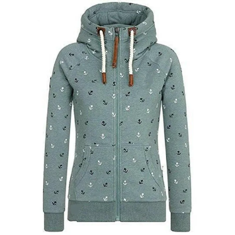 Spring and Autumn Zipper Hoodie Women's Pink Gray Blue Green Warm Print Hooded Zipper Sweatshirt Slim Sweat Women's Hoodie
Spring and Autumn Zipper Hoodie Women's Pink Gray Blue Green Warm Print Hooded Zipper Sweatshirt Slim Sweat Women's Hoodie
