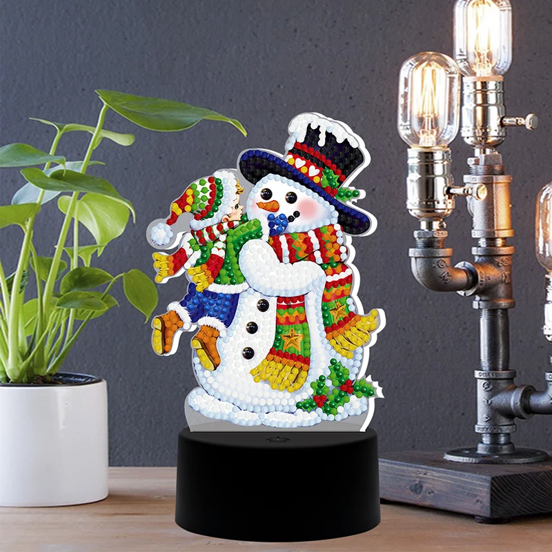 DIY character diamond painting LED seven-color night light decoration mini light living room bedroom decoration gift
DIY character diamond painting LED seven-color night light decoration mini light living room bedroom decoration gift