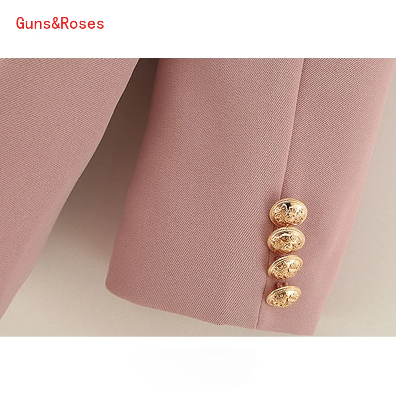 Women Fashion Office Wear Double Breasted Blazers Coat Vintage Long Sleeve Pockets Female Outerwear Chic Tops
Women Fashion Office Wear Double Breasted Blazers Coat Vintage Long Sleeve Pockets Female Outerwear Chic Tops