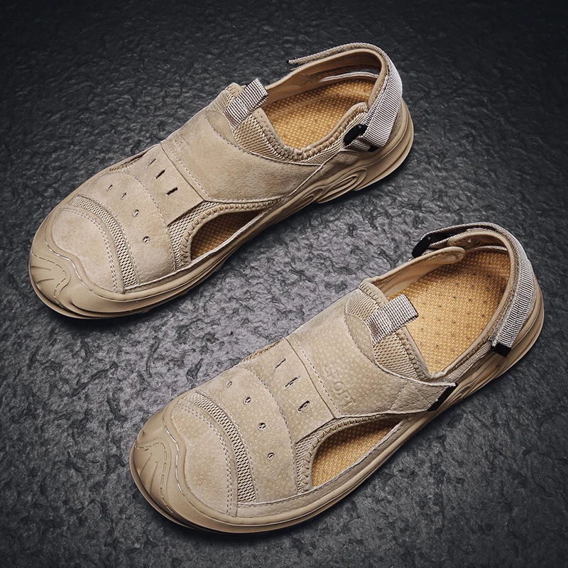 Sandale Ete Homme Breathable Mesh Shoes Men 2020 Blade Sneakers Man Men's Summer Sandalen Herren Couple Beach Wear
Sandale Ete Homme Breathable Mesh Shoes Men 2020 Blade Sneakers Man Men's Summer Sandalen Herren Couple Beach Wear