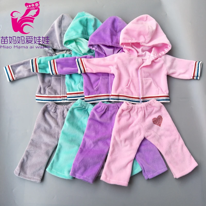 Одежда для кукол 43 см весеннее зеленое пальто Bebe doll 18 дюймов американский стиль