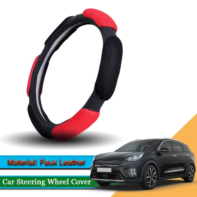 Car Styling Leather Car Steering Wheel Cover Car Steering-wheel Hubs interior Automobiles Accessories Fit For Kia Niro 2016-2020
Car Styling Leather Car Steering Wheel Cover Car Steering-wheel Hubs interior Automobiles Accessories Fit For Kia Niro 2016-2020