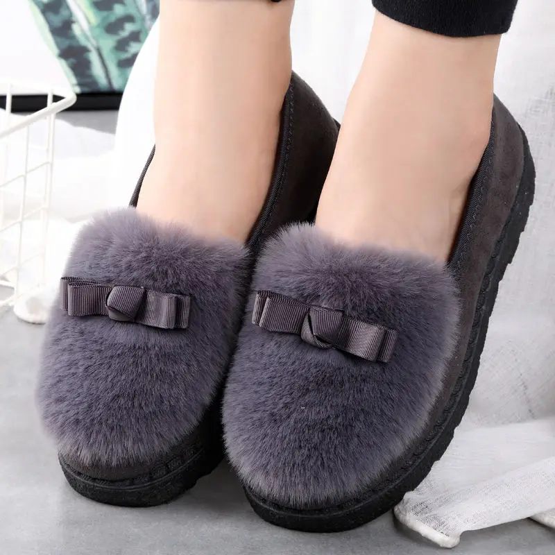Autumn and Winter New Women Flat Shoes Warm Fur Fashion Ladies Flat Shoes Rubber Winter High Quality Women Flats 
Autumn and Winter New Women Flat Shoes Warm Fur Fashion Ladies Flat Shoes Rubber Winter High Quality Women Flats