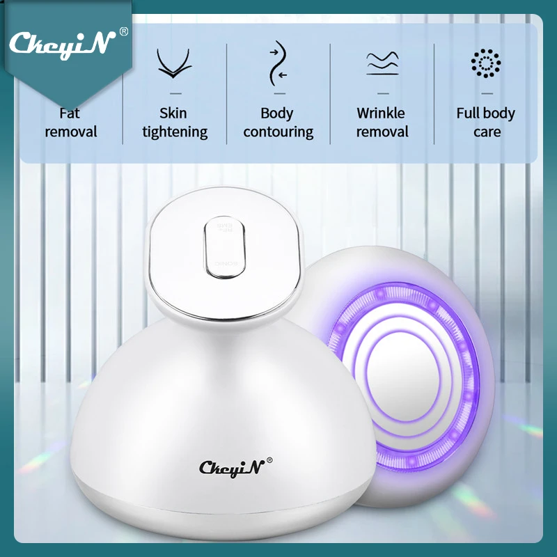 CkeyiN Ultrasound EMS Therapy Fat Massager Radio Frequency Body Shaping Weight Loss Skin Tighting Lifting with 3 Color LED Light
CkeyiN Ultrasound EMS Therapy Fat Massager Radio Frequency Body Shaping Weight Loss Skin Tighting Lifting with 3 Color LED Light