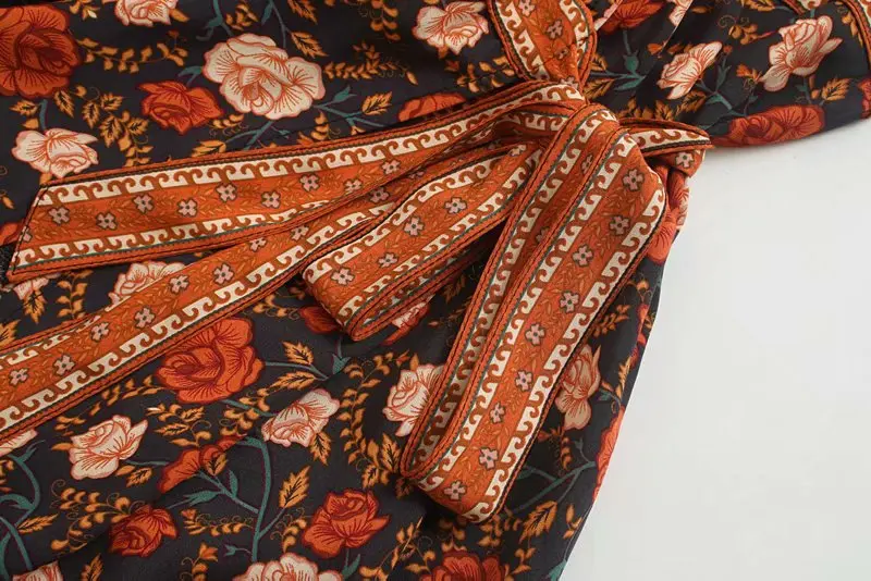 2021 Vintage Chic Floral Print Dress Lantern Sleeve Boho Dresses V Neck Tassel Fashion Women A-line Maxi Dress Vestidos A724
2021 Vintage Chic Floral Print Dress Lantern Sleeve Boho Dresses V Neck Tassel Fashion Women A-line Maxi Dress Vestidos A724