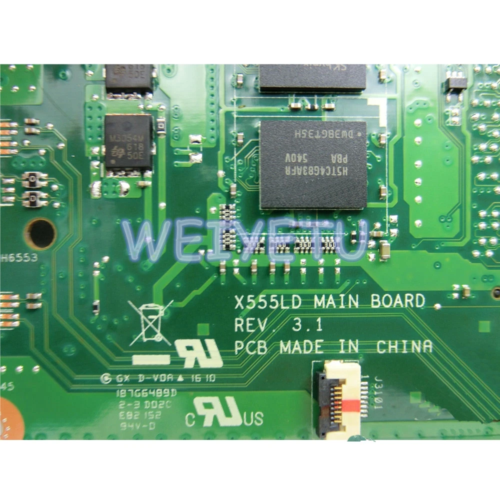 X555LN LVDS interface 4G RAM Motherboard REV3.1 For ASUS X555LJ X555LD X555L A555L K555L F555L Laptop Mainboard Tested Working
X555LN LVDS interface 4G RAM Motherboard REV3.1 For ASUS X555LJ X555LD X555L A555L K555L F555L Laptop Mainboard Tested Working