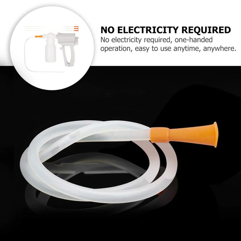 1 Set Sputum Aspirator Portable Catheter Sputum Tube Suction Pump for Home
1 Set Sputum Aspirator Portable Catheter Sputum Tube Suction Pump for Home