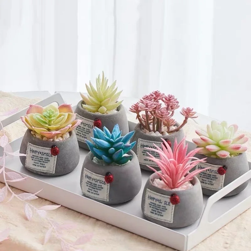 Office Tabletop Decoration Living Room With Simulated Succulent Potted Plants Mini Fake Flowers Small Green Plants Cute Decorati
Office Tabletop Decoration Living Room With Simulated Succulent Potted Plants Mini Fake Flowers Small Green Plants Cute Decorati