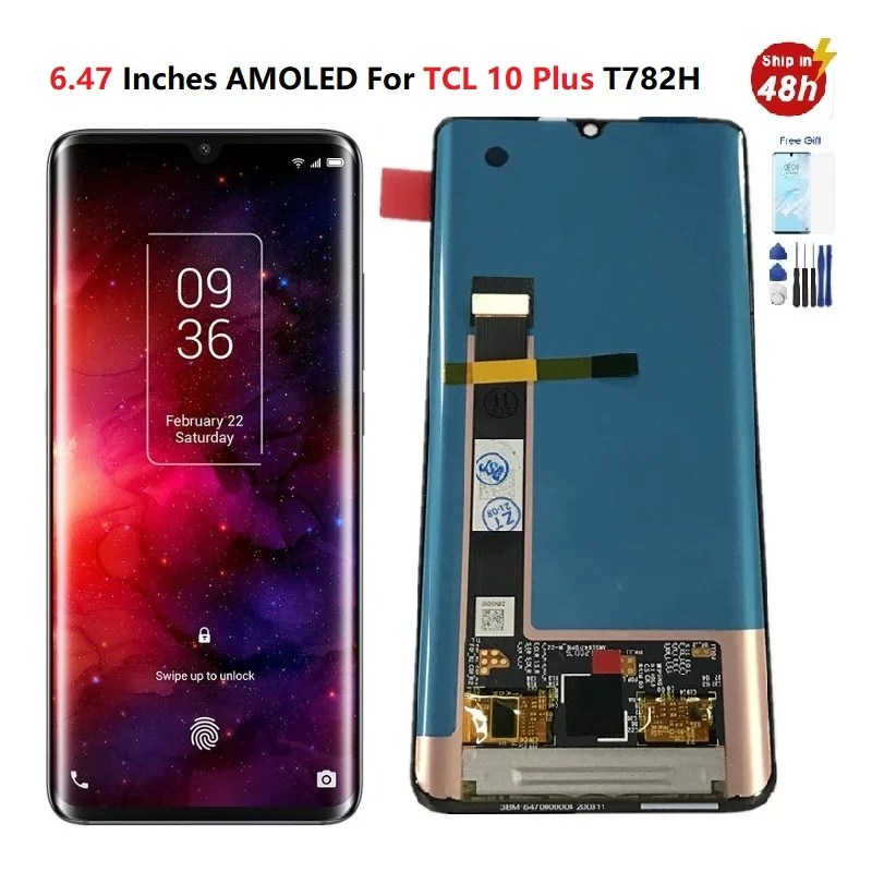 6,47 дюймовый Amoled для TCL 10 Plus ЖК-дисплей T782H сенсорный экран ЖК-дигитайзер сборка для TCL 10Plus дисплей TCL 10Plus ЖК-дисплей
6,47 дюймовый Amoled для TCL 10 Plus ЖК-дисплей T782H сенсорный экран ЖК-дигитайзер сборка для TCL 10Plus дисплей TCL 10Plus ЖК-дисплей