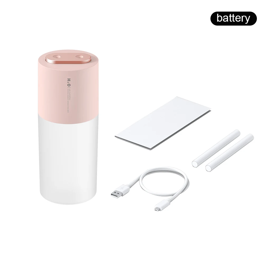 Humidifier Dual Sprayer Diffuser 3W 400ml Adjustable Air Humidifier Water Mist Aroma Diffuser Light for Home Office Car
Humidifier Dual Sprayer Diffuser 3W 400ml Adjustable Air Humidifier Water Mist Aroma Diffuser Light for Home Office Car