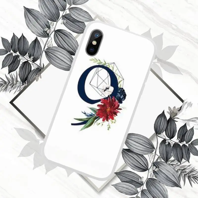 Cute cartoon alphabet flowers Phone Case White Candy Color for iPhone 11 12 mini pro XS MAX 8 7 6 6S Plus X SE 2020 XR
Cute cartoon alphabet flowers Phone Case White Candy Color for iPhone 11 12 mini pro XS MAX 8 7 6 6S Plus X SE 2020 XR
