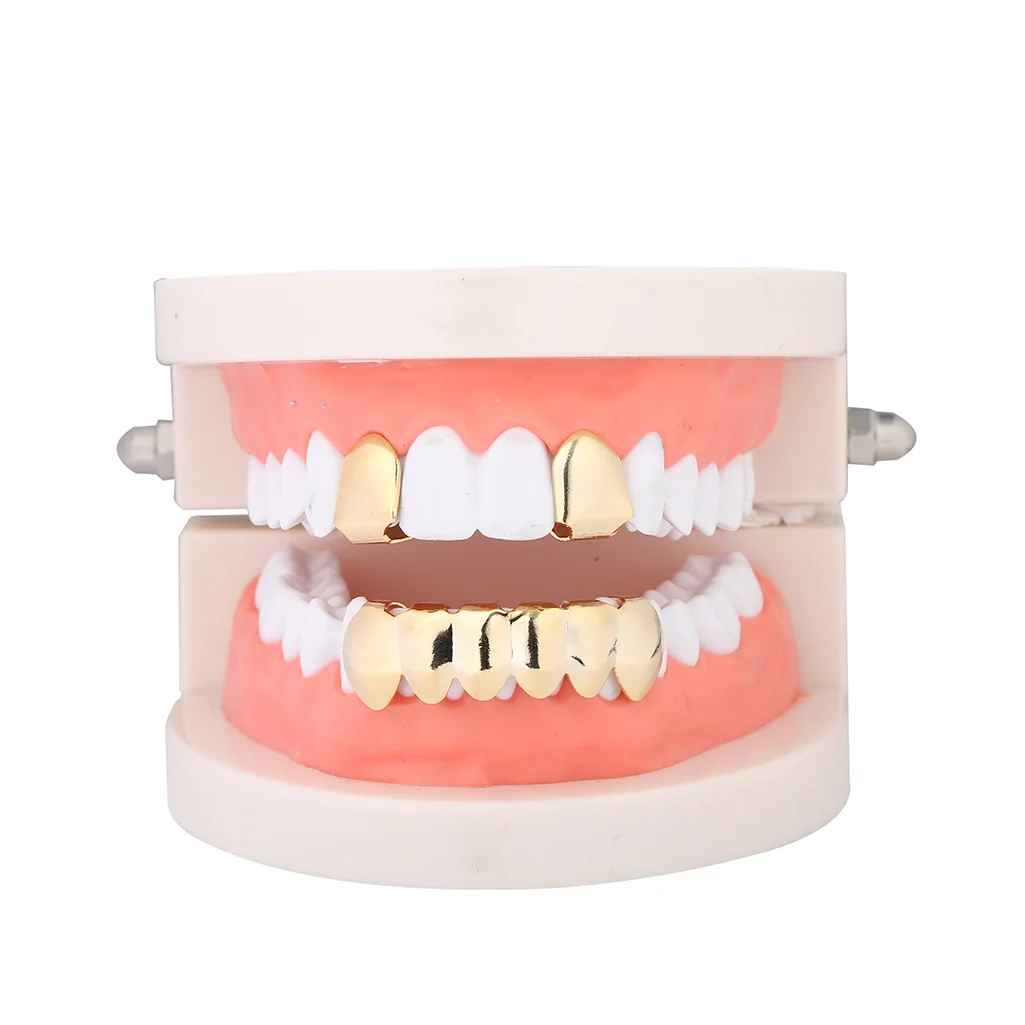 Grillz Halloween Vampire Dental Grills Party Dental Hot Sale Golden Teeth Cosplay Jewelry Tooth Rapper Punk Cool Caps Hip Hop
Grillz Halloween Vampire Dental Grills Party Dental Hot Sale Golden Teeth Cosplay Jewelry Tooth Rapper Punk Cool Caps Hip Hop