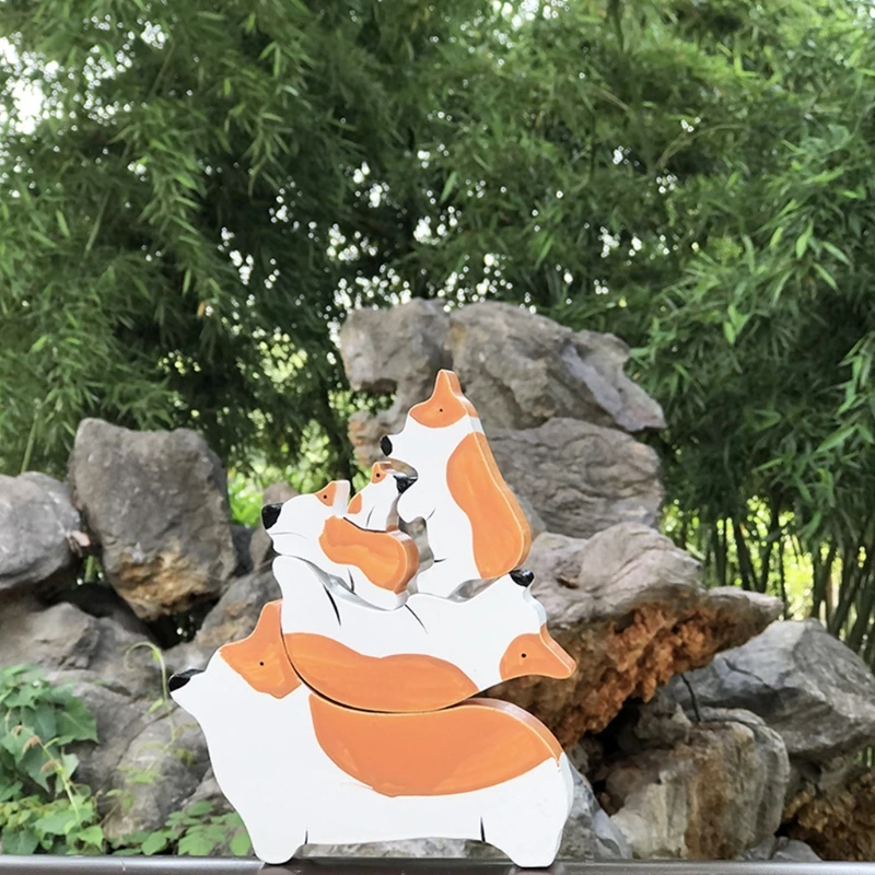 H3CD Wooden Blocks Game Animals Pattern Parent-Child Interaction Toy Early Brain Development for Kids Toddler Children
H3CD Wooden Blocks Game Animals Pattern Parent-Child Interaction Toy Early Brain Development for Kids Toddler Children