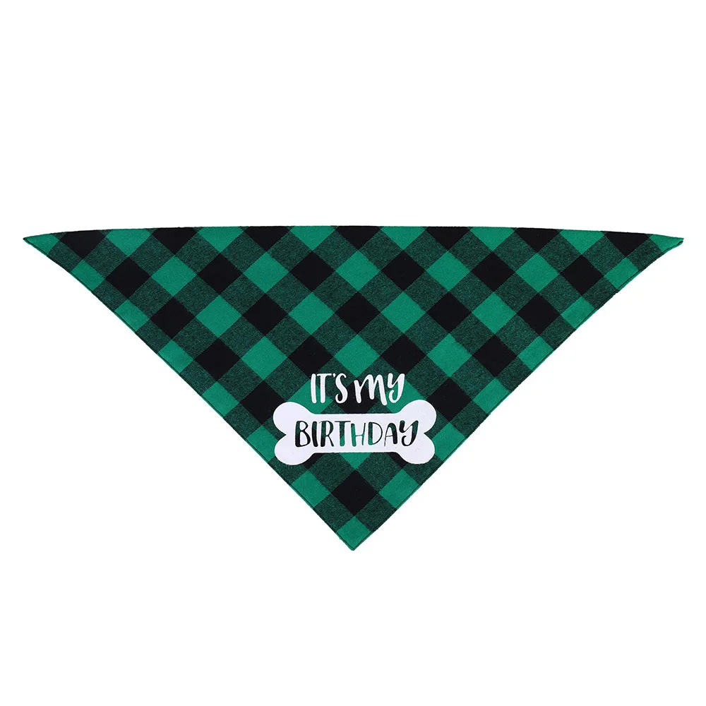 New Products Pet Birthday Saliva Towels Pet Triangles Birthday Triangles Classic Plaid Pet Products
New Products Pet Birthday Saliva Towels Pet Triangles Birthday Triangles Classic Plaid Pet Products