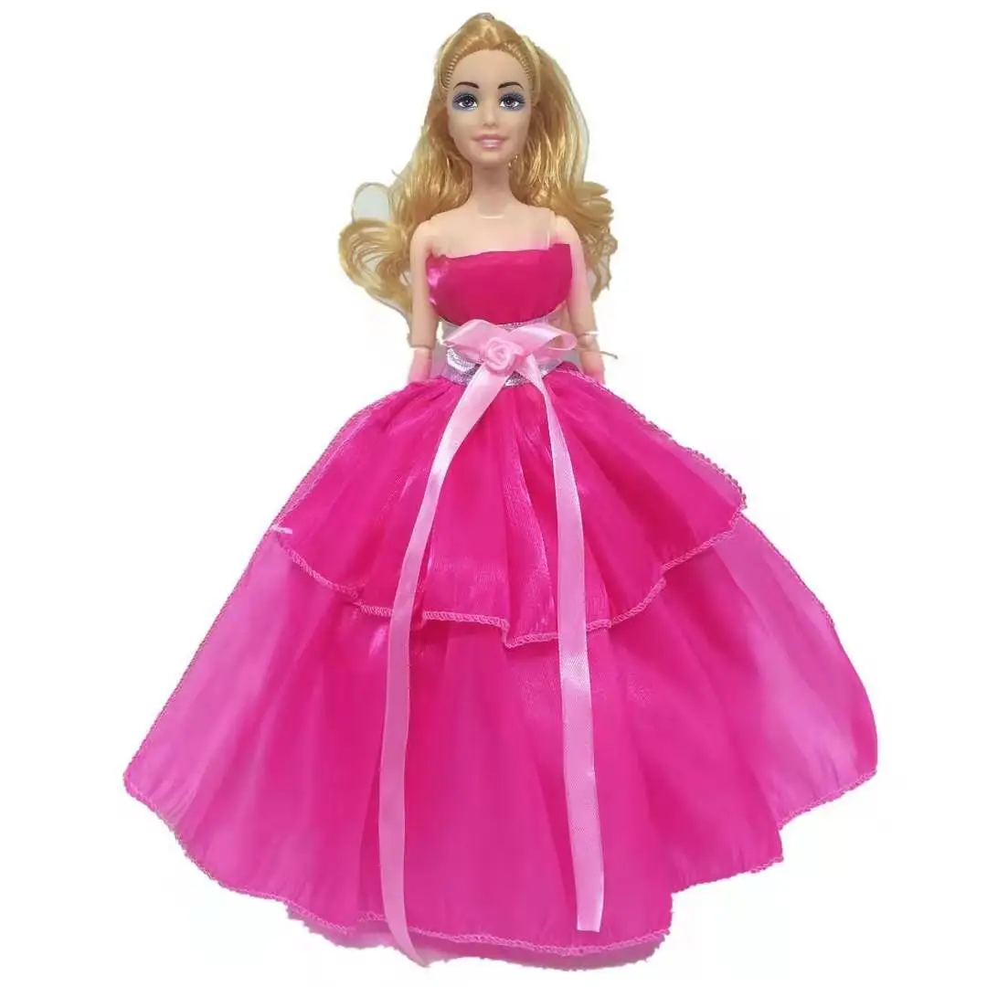 1/6 BJD Doll Clothes Rosy Chiffon Bowknot Princess Dress for Barbie Accessories Party Gown Wedding Dresses Vestidos Kid Toy Gift
1/6 BJD Doll Clothes Rosy Chiffon Bowknot Princess Dress for Barbie Accessories Party Gown Wedding Dresses Vestidos Kid Toy Gift
