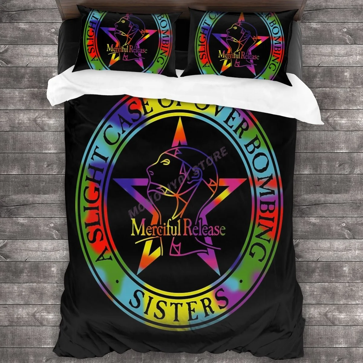 A Slight Case Of Over Bombing - The Sisters Of Mercy Bedding Set Duvet Cover Pillowcases Comforter Bedding Sets Bedclothes
A Slight Case Of Over Bombing - The Sisters Of Mercy Bedding Set Duvet Cover Pillowcases Comforter Bedding Sets Bedclothes