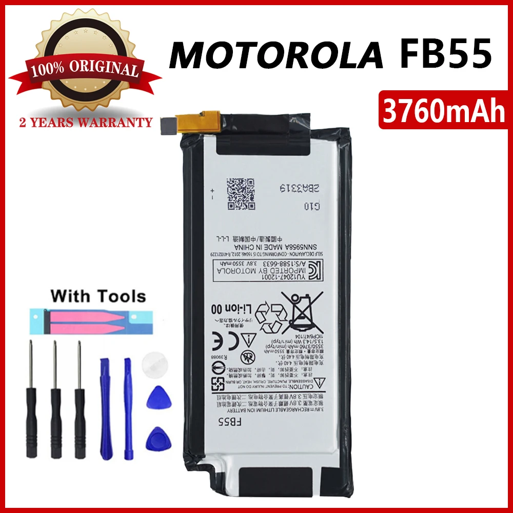 100% Оригинальный 3550mAh FB55 для Motorola Moto DROID Turbo 2 XT1585 XT1581 XT1580 Moto X, высококачественный аккумулятор с инструментами
100% Оригинальный 3550mAh FB55 для Motorola Moto DROID Turbo 2 XT1585 XT1581 XT1580 Moto X, высококачественный аккумулятор с инструментами