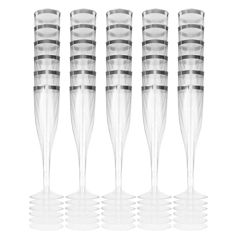 30Pcs Disposable Plastic Cup, Champagne Cup, Goblet, Plastic Wine Cup, Drink Cup, Slender Wine Cocktail
30Pcs Disposable Plastic Cup, Champagne Cup, Goblet, Plastic Wine Cup, Drink Cup, Slender Wine Cocktail