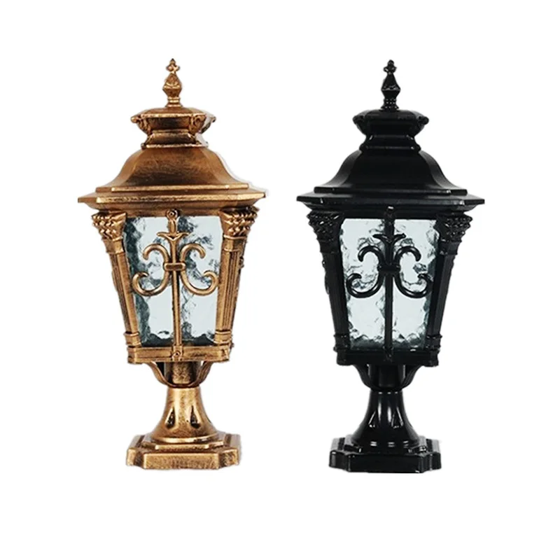 European-Style Gate Post Headlight Outdoor Waterproof Anti-Rust Wall Lamp Villa Garden Community Courtyard Fence Lamp
European-Style Gate Post Headlight Outdoor Waterproof Anti-Rust Wall Lamp Villa Garden Community Courtyard Fence Lamp