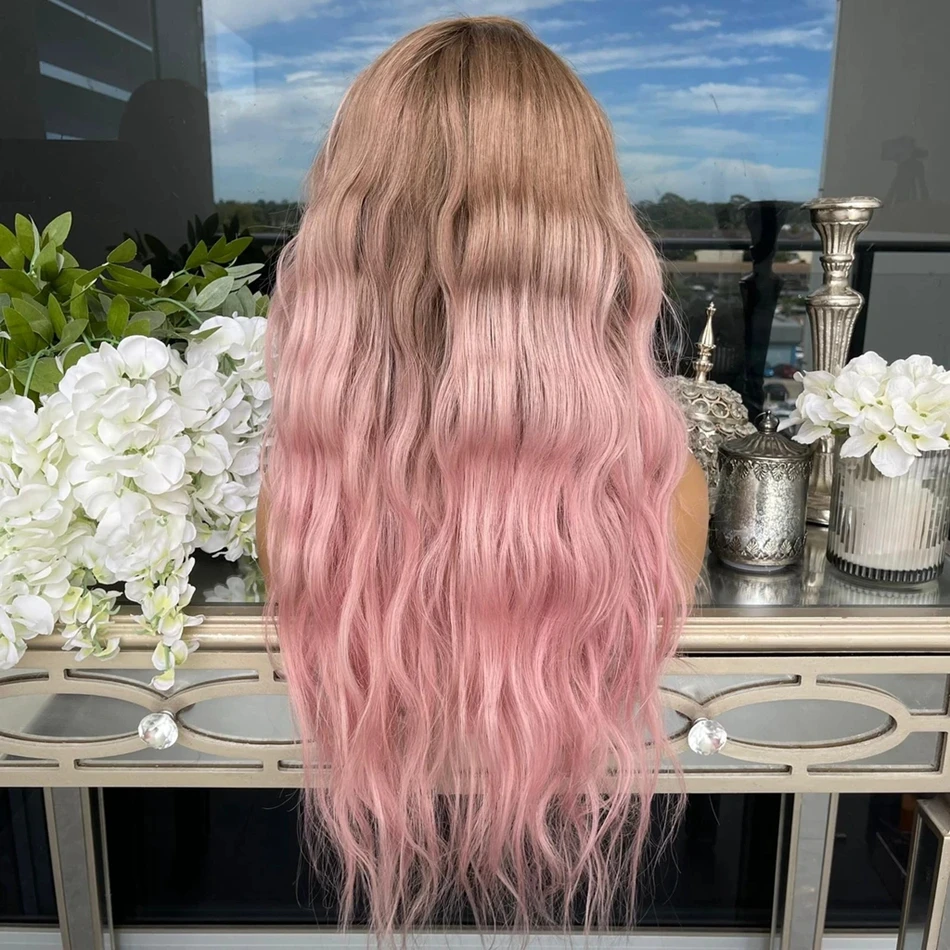 Eversilky Pink Wavy Human Hair 13x4 Lace Front Wigs for Women Transparent Lace Front Ombe Pink 200 Density Wigs
Eversilky Pink Wavy Human Hair 13x4 Lace Front Wigs for Women Transparent Lace Front Ombe Pink 200 Density Wigs