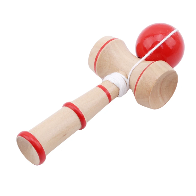 New High Quality Safety Toy Bamboo Kendama Best Wooden Toys Kids Stress Ball Early Education for Children | Игрушки и хобби