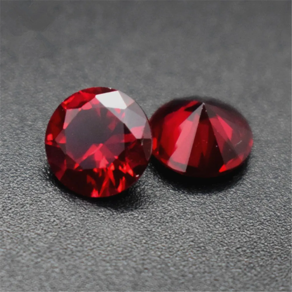 Ruby Round Faceted Gemstone Brilliant Cut Ruby Gem Dark Blood-red Ruby Multiple Sizes to Choose GR09
Ruby Round Faceted Gemstone Brilliant Cut Ruby Gem Dark Blood-red Ruby Multiple Sizes to Choose GR09