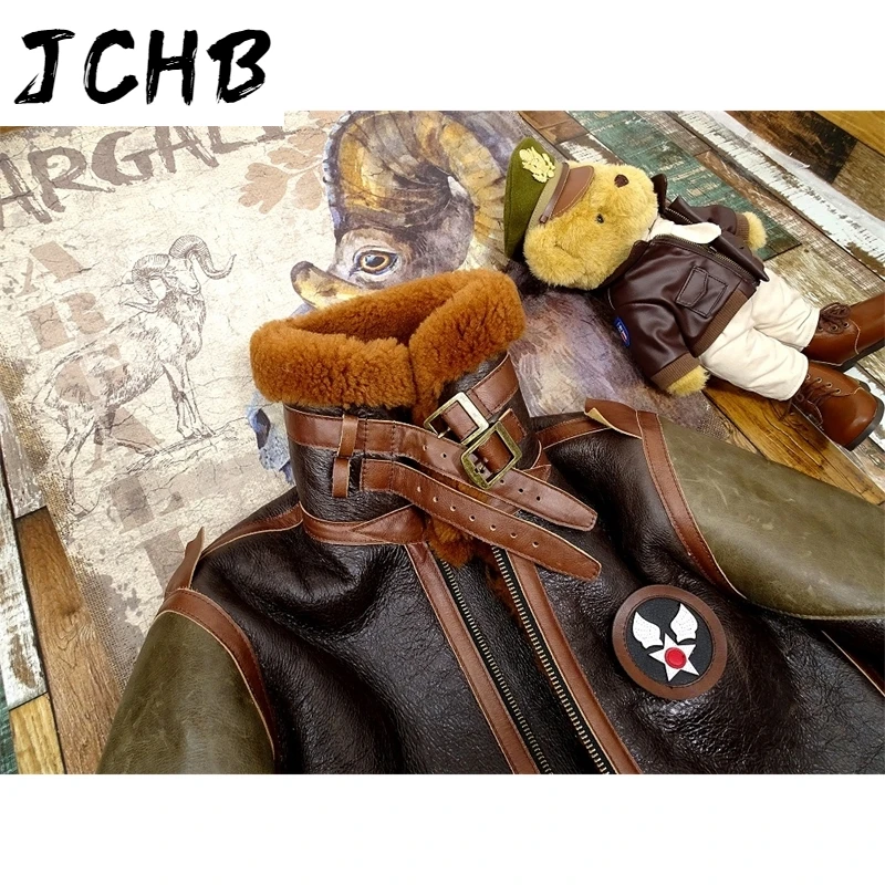 Free new shipping.2021 men thick fur jacket.classic B3 winter warm wool coat.100% genuine leather Turkey shearling clothes
Free new shipping.2021 men thick fur jacket.classic B3 winter warm wool coat.100% genuine leather Turkey shearling clothes